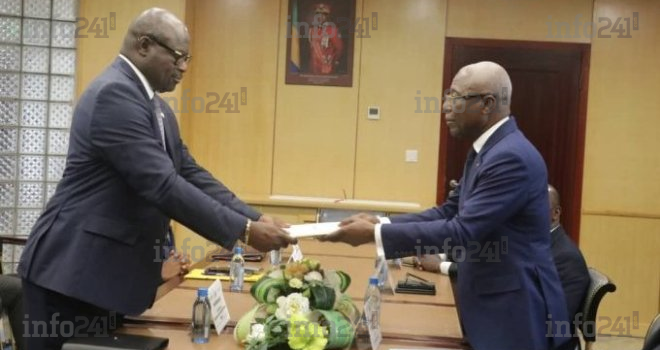 Gabon&nbsp;: 72h après son triomphe, Onanga Ndiaye s’installe à la tête de l’Assemblée nationale