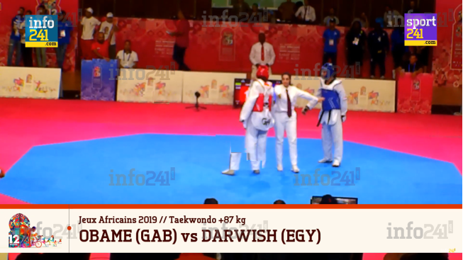 Jeux Africains 2019&nbsp;: la défaite d’Anthony OBAME vs Abdelrahman DARWISH