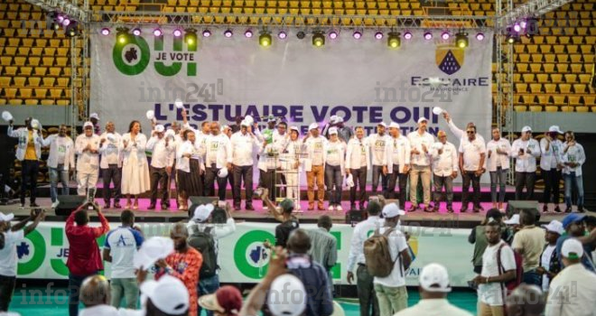 Référendum&nbsp;: Fin de la campagne pour le OUI ce vendredi à Libreville, place au vote&nbsp;!