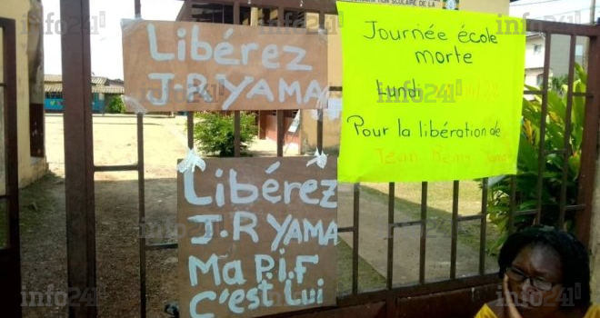 &laquo;&nbsp;Ecole morte&nbsp;&raquo; pour la libération de Jean Remy Yama&nbsp;: le mot d’ordre partiellement suivi