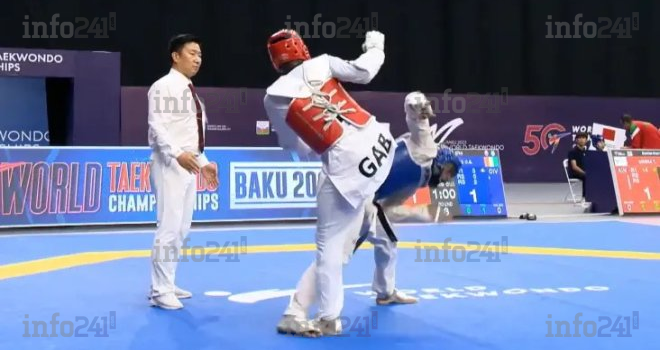Mondiaux de taekwondo 2023&nbsp;: Anthony Obame sorti du tournoi par son ami Cheick Sallah Cissé