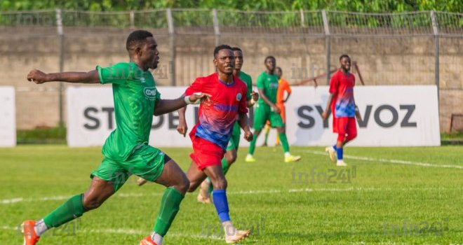 National Foot 1&nbsp;: Mangasport prend seul le pouvoir, l’US Bitam sort enfin de la zone rouge