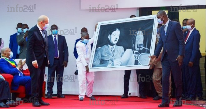 Ossouka Raponda au Congo pour un colloque célébrant l’aide de l’Afrique à la libération de la France