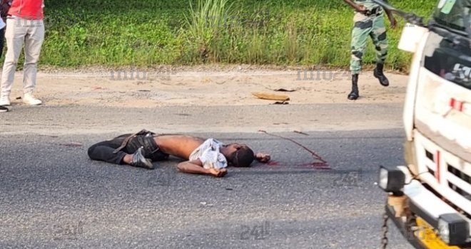Libreville&nbsp;: Un jeune braqueur tué dans sa fuite après avoir volé un téléphone à une riveraine