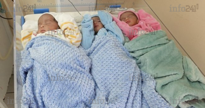 Port-Gentil&nbsp;: Une mère de 35 ans donne naissance à des triplés, la famille lance un appel à l’aide