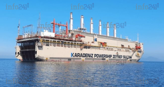 Électricité&nbsp;: deux navires prêts à produire, mais le Gabon tarde à brancher la solution turque