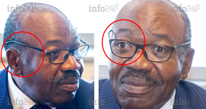 Ali Bongo aurait-il inventé une nouvelle mode de port de lunettes propre à lui&nbsp;?