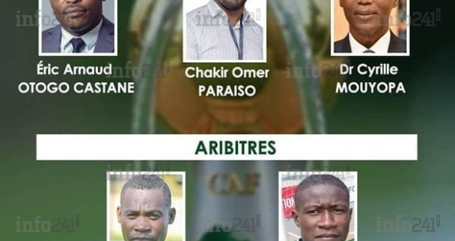 CHAN 2023&nbsp;: 5 officiels gabonais dont 2 arbitres appelés en renfort par la CAF