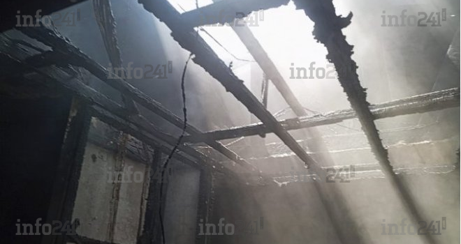 Tchibanga&nbsp;: Les bureaux du gouverneur de la Nyanga ravagés par les flammes