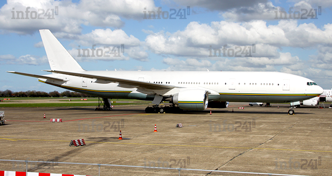 Un avion de la République Gabonaise bloqué en France pour 5,2 milliards impayés
