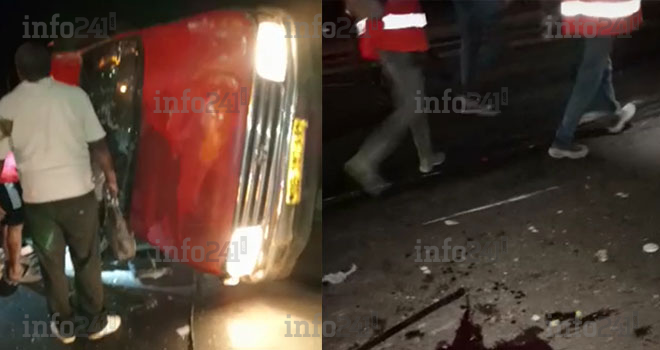 Libreville&nbsp;: Un grave accident de la route fait un mort et plusieurs blessés au PK8