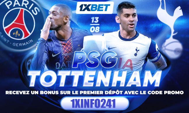 Paris Saint-Germain – Tottenham&nbsp;: faites vos pronostics pour la Supercoupe sur 1xBet&nbsp;!