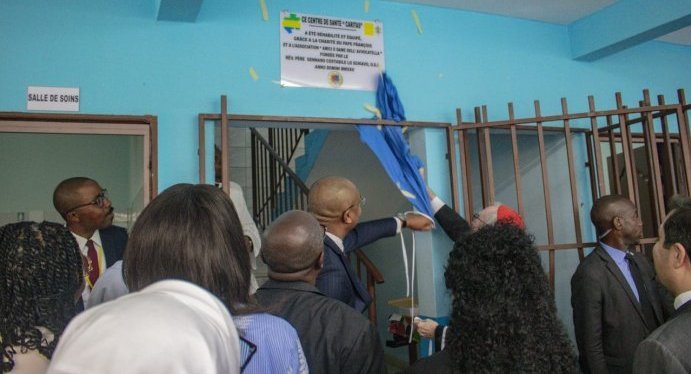 Le dispensaire Caritas de Libreville réhabilité en centre de santé maternelle et infantile