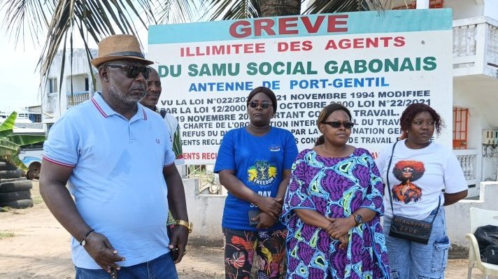 Grève illimitée au Samu social gabonais pour dénoncer des conditions de travail «&nbsp;indignes&nbsp;»