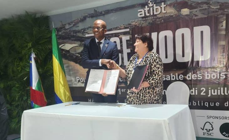 Le Gabon rejoint officiellement l’ATIBT pour une foresterie tropicale responsable