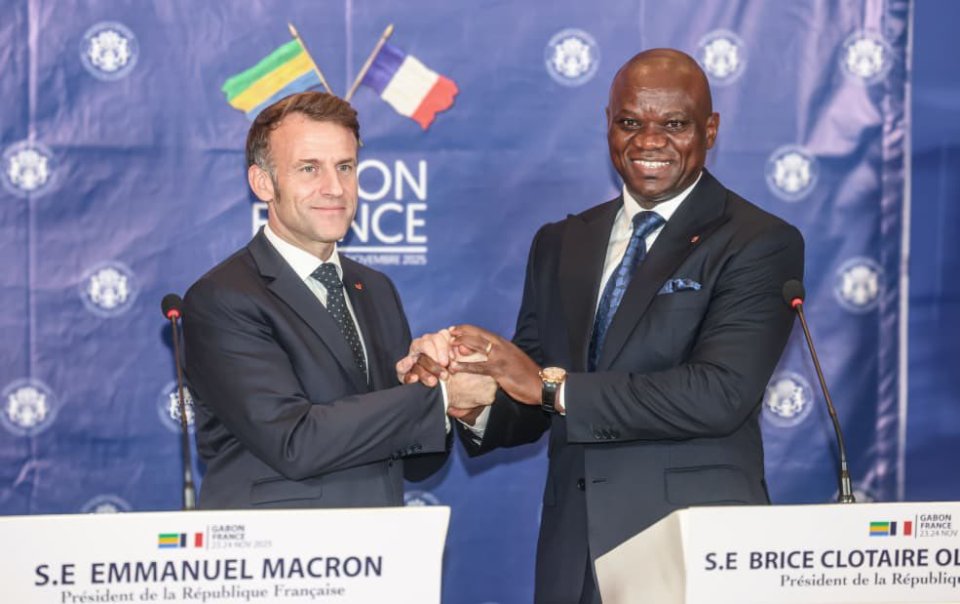 Rencontre Macron–Oligui&nbsp;: &laquo;&nbsp;Il n’y a aucun nuage entre le Gabon et la France&nbsp;&raquo;