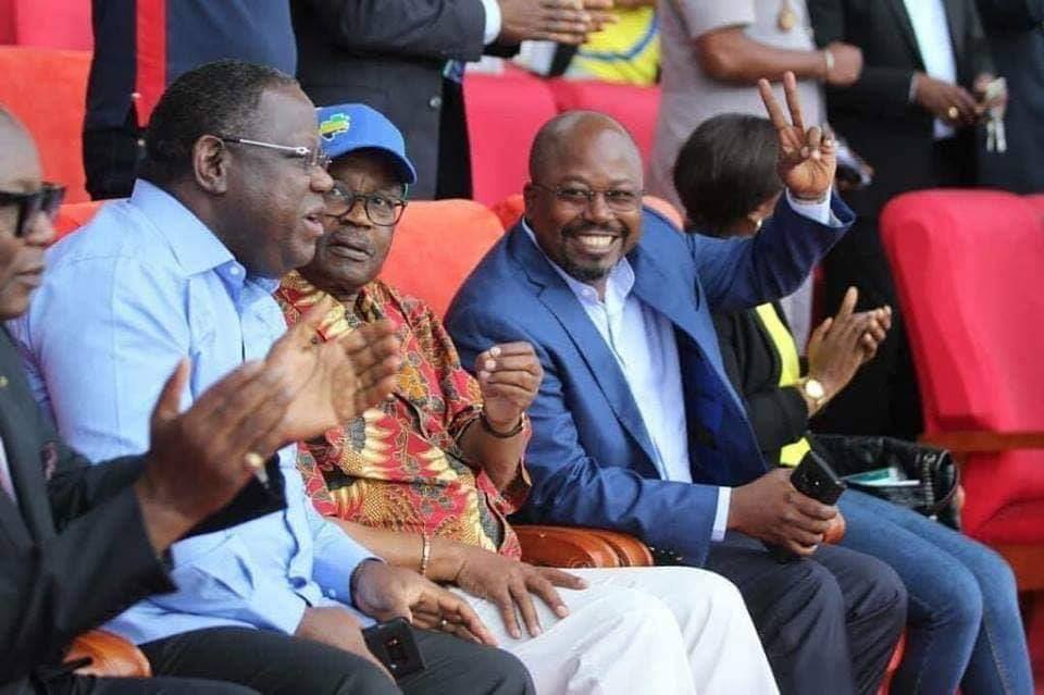 Casimir Oye Mba en symbiose avec ses anciens amis du PDG pour soutenir les Panthères du Gabon&nbsp;!